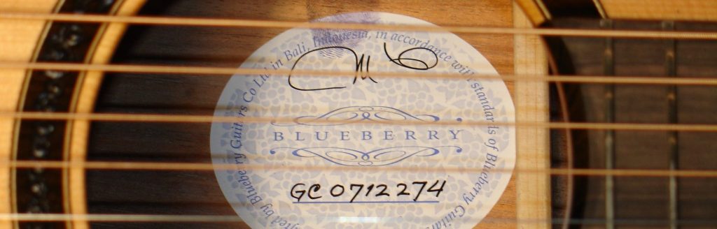 Blueberry Seal of Authenticity