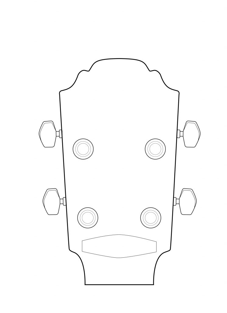 fender headstock template project clueless my experience with a diy